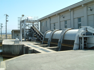 排水機場除塵機