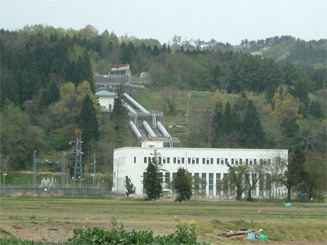 水力発電所水圧鉄管