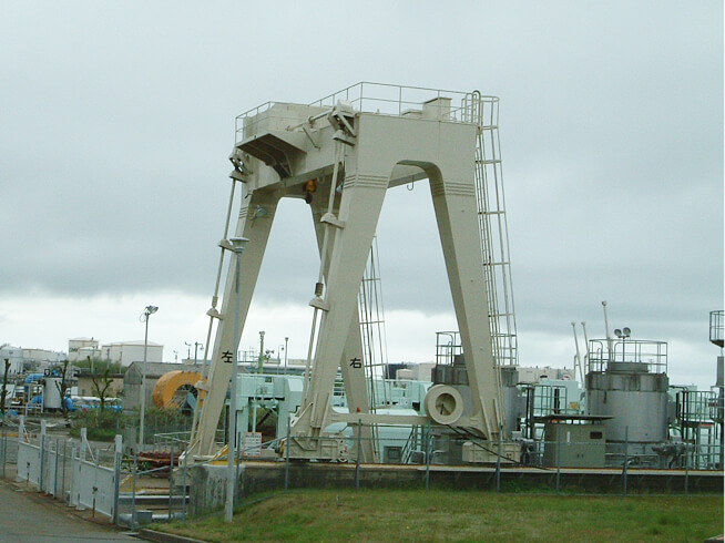 火力発電所30t橋形起重機